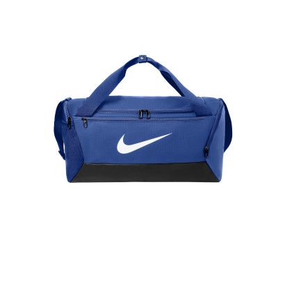 Custom Nike Brasilia Small Duffel - Game Royal Front View
