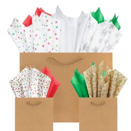 Custom Special Pre-Designed Assortment Tissue - Tis the Season Pack 