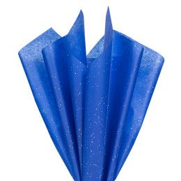  Custom Gemstone Pre-Designed Tissue Paper - Blue Sapphire
