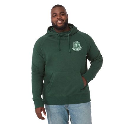 Custom Men's Dayton Classic Cozy Fleece Hoodie - Forest Green