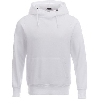Custom Men's Dayton Classic Cozy Fleece Hoodie - White