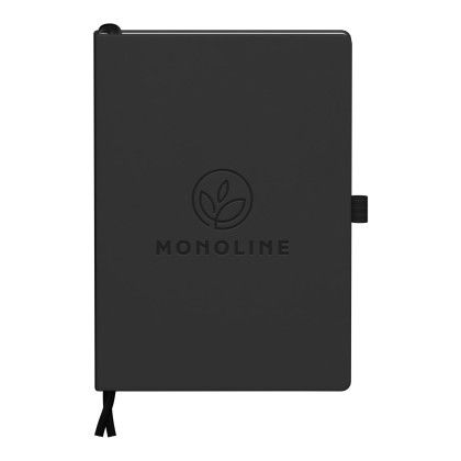 Custom Cypress Hard Cover Journal - Black