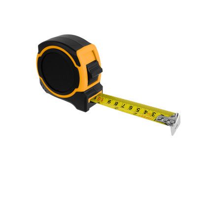 Custom Forge Recycled Tape Measure - Black with yellow Open