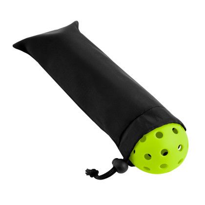 Custom Pickleball Outdoor Ball Set - Black with lime green Side