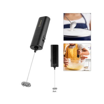 Custom Handheld Beverage Mixer - Black Set