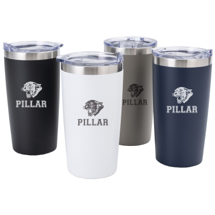 Custom Laser Engraved Adventure Travel Tumbler 20 oz - All Colors 