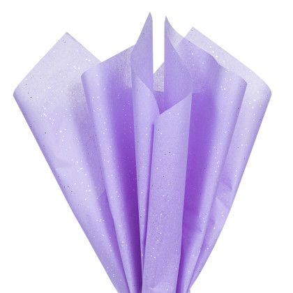  Custom Gemstone Pre-Designed Tissue Paper - Amethyst