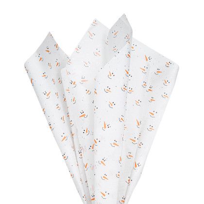  Custom Gemstone Pre-Designed Tissue Paper - Frosty Face/ White Diamond 