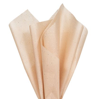  Custom Gemstone Pre-Designed Tissue Paper - Gold Dust