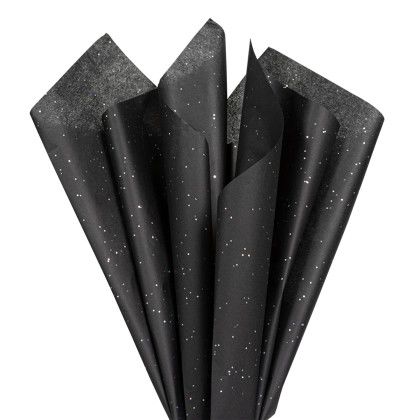 Custom Gemstone Pre-Designed Tissue Paper - Onyx