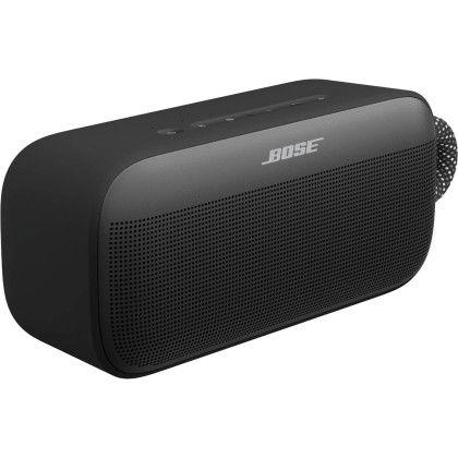 Custom Bose SoundLink Plus Portable Bluetooth Speaker - Black Side view Custom Bose SoundLink Plus Portable Bluetooth Speaker - Black Side view