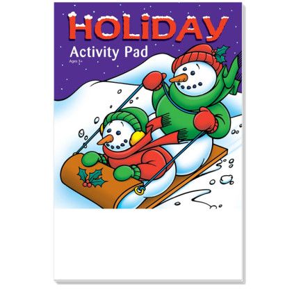 Custom Holiday Activity Pad
