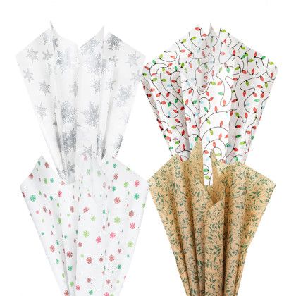 Custom Special Pre-Designed Assortment Tissue - Tis the Season Pack - Different Tissue