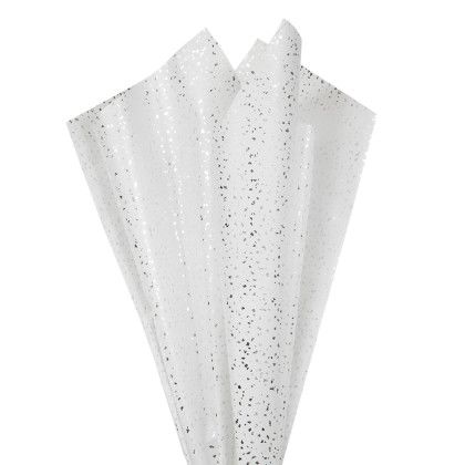 Custom Reflections Pre-Designed Tissue Paper - Silver Reflections