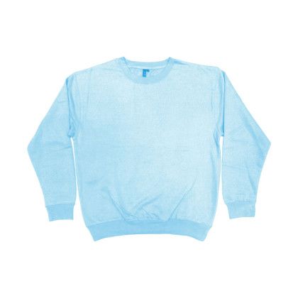 Custom Women's Nantucket Crew Neck Pullover Screen - Light Blue Custom Women's Nantucket Crew Neck Pullover Screen - Light Blue