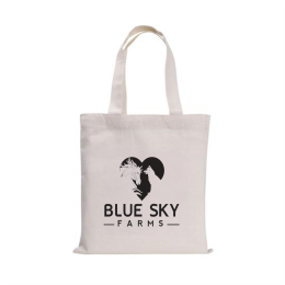 Custom Mini Economy Cotton Tote - Natural 