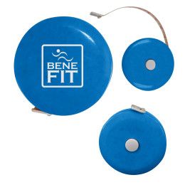 Imprinted Harvest Tape Measure - Blue Imprinted Harvest Tape Measure - Blue