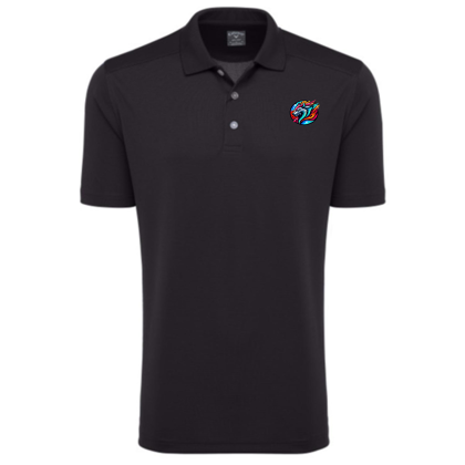 Custom Callaway Core Performance Men's Polo Shirt with Custom Logo - Full Color Transfer - Black Custom Callaway Core Performance Men's Polo Shirt with Custom Logo - Full Color Transfer - Black