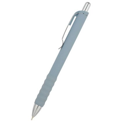Custom Labella Comfort Grip Pen - Light Blue
