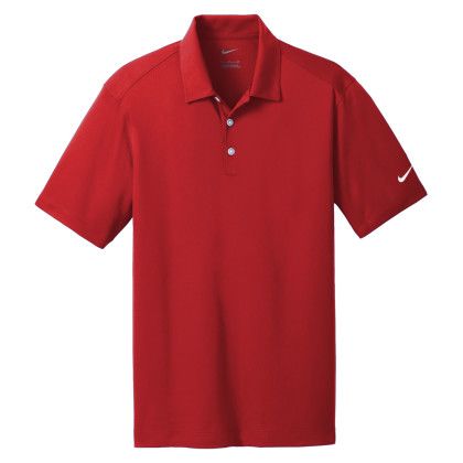 Custom Nike Dri-FIT Vertical Mesh Polo w/ Screen Print 4.4 oz. - Full Color Transfer - University Red Custom Nike Dri-FIT Vertical Mesh Polo w/ Screen Print 4.4 oz. - Full Color Transfer - University Red