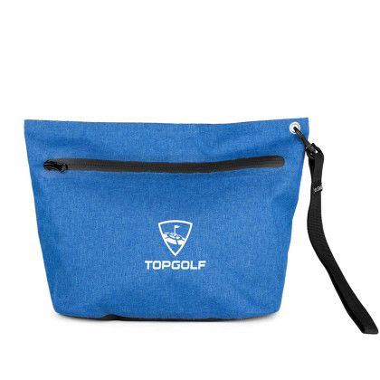 Custom TravelMate Waterproof Pouch - Blue Front View Custom TravelMate Waterproof Pouch - Blue Front View
