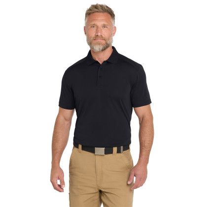 Custom CornerStone Tall Select Lightweight Snag-Proof Polo - Dark Navy Front View Custom CornerStone Tall Select Lightweight Snag-Proof Polo - Dark Navy Front View