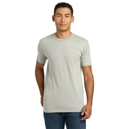 Custom Next Level Apparel Adult CVC Tee - Sand Front View 