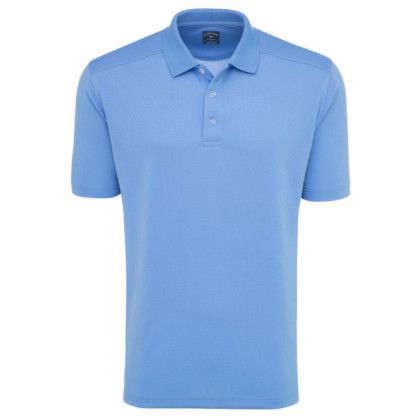 Custom Callaway Core Performance Men's Polo Shirt with Custom Logo - Full Color Transfer - Provence Blue Custom Callaway Core Performance Men's Polo Shirt with Custom Logo - Full Color Transfer - Provence Blue