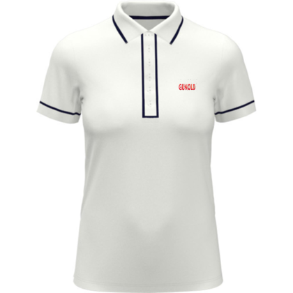 Custom Original Penguin Technical Veronica Women's Polo Shirt with Custom Logo - Embroidery - White Custom Original Penguin Technical Veronica Women's Polo Shirt with Custom Logo - Embroidery - White