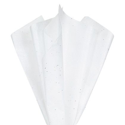 Custom Gemstone Pre-Designed Tissue Paper - White Daimond