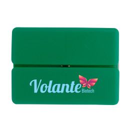 Custom Good Value Magnetic Dual-Open Pill Box - Green
