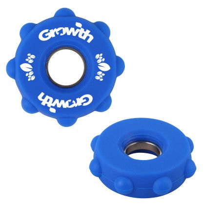 Custom Orbit Fidget Ring - Blue Front Custom Orbit Fidget Ring - Blue Front