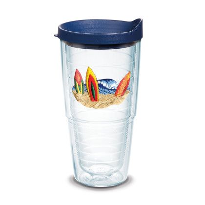 Custom Tervis Classic Tumbler Embroidered Emblem - 24 oz. - Navy Custom Tervis Classic Tumbler Embroidered Emblem - 24 oz. - Navy