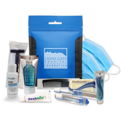 Custom Ppe / Hygiene Kit - Blue Front 
