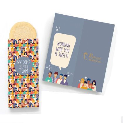 Custom Welcome Sweeter Cards with Sugar Cookies