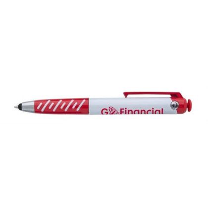 Custom Souvenir Fidgeteer Stylus RABS Pen - Red