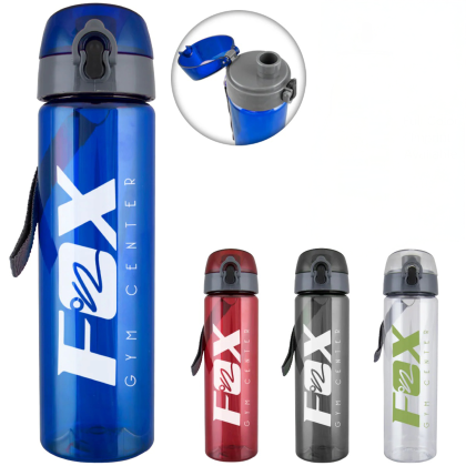 Custom 25 oz Water Bottle With Trekker Lid - All Colors Custom 25 oz Water Bottle With Trekker Lid - All Colors