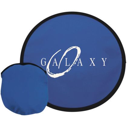 Custom Flying Disc With Pouch - Blue 