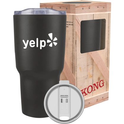 Custom 30 oz Vacuum Insulated Tumbler - Body Black 