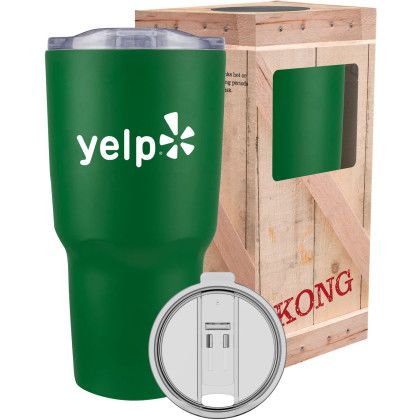 Custom 30 oz Vacuum Insulated Tumbler - Body Green 
