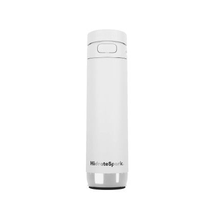 Custom HidrateSpark PRO 2 Smart Bottle with Chug Lid - 21 oz - White Custom HidrateSpark PRO 2 Smart Bottle with Chug Lid - 21 oz - White