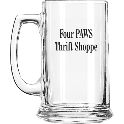 Custom Libbey 16 oz Glass Beer Mug 