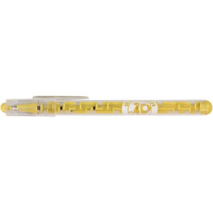 Custom Puzzler Pen with Cap - Yellow Custom Puzzler Pen with Cap - Yellow