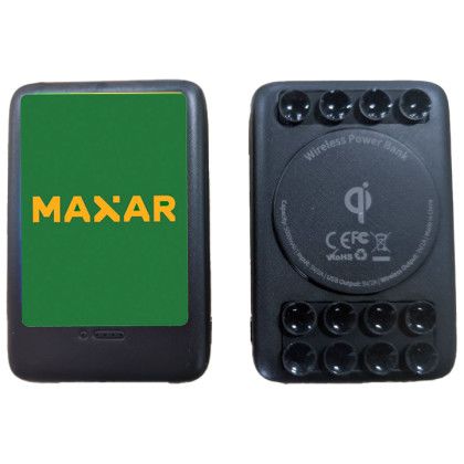 Custom iGo 5,000mAh Qi Certified Combo Charger - Black