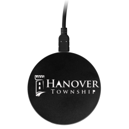 Custom iDisc 15W Wireless Charger - Black 