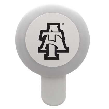 Custom iPixie Cell Phone Mini Ring Light - White Front View 