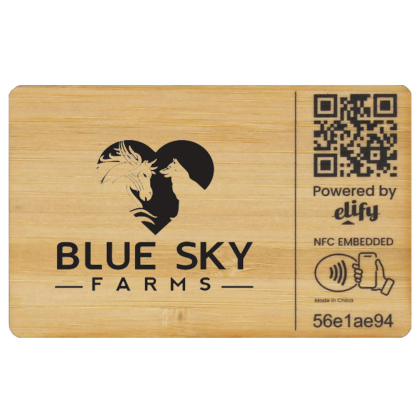 Custom Elify Tap Webkey Card-BAM- Bamboo