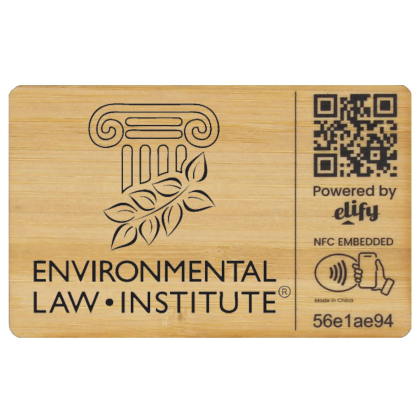 Custom Elify Tap Classic Digital Business Card - BAM - Bamboo