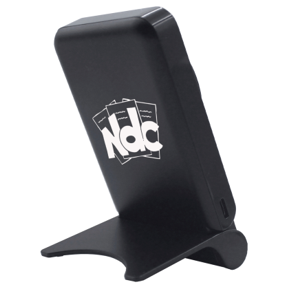 Custom iGo 5,000mAh MagSecure 4-in-1 Charger with Stand - Black