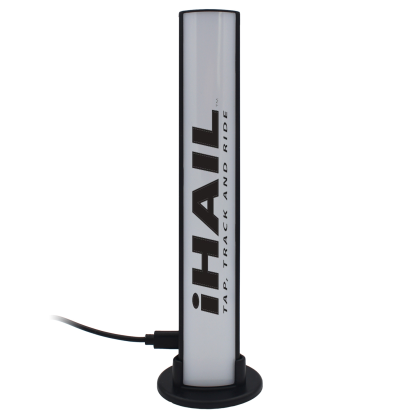 Custom iHue Light Bar - Black Front View Custom iHue Light Bar - Black Front View